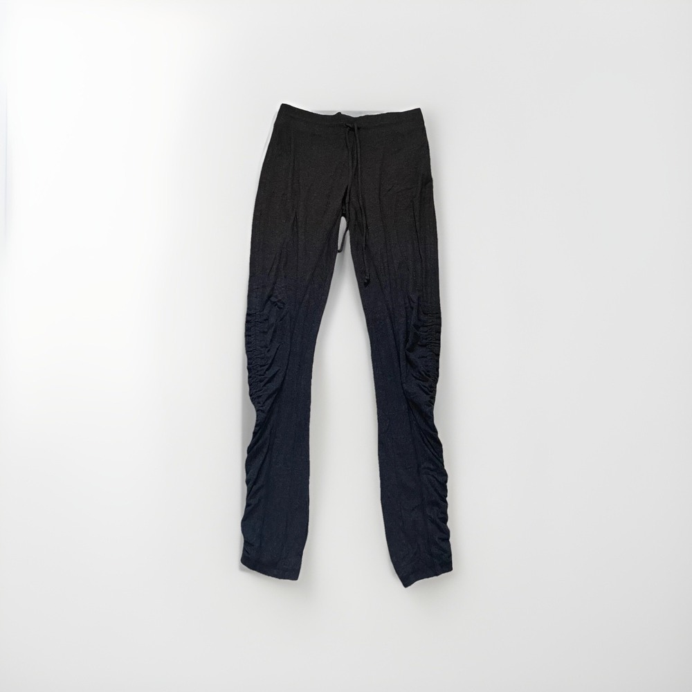Anthropologie Daily Practice Ruched Gray Grey Leggings Joggers Yoga Pants S Smal